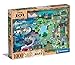 Clementoni Maps 101 Dalmatians-1000 Made in Italy 1000 pièces Puzzle animé, Dessin Disney, Divertissement pour Adultes, 39665, Multicolore, Medium