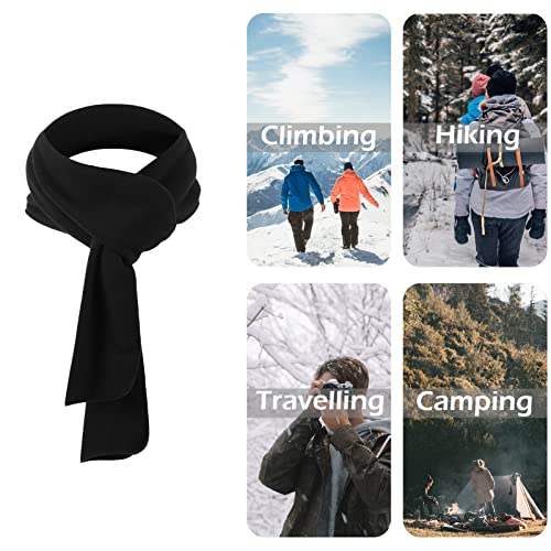 Cachecol,KKcare Cachecol de lã longo masculino feminino para esportes de inverno leve e sólido gola