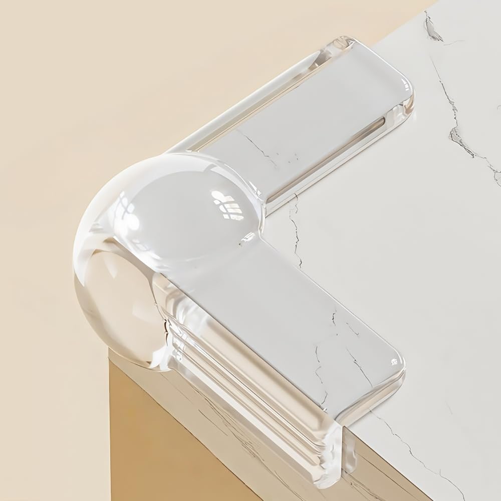 Corner Protector Baby 12 Pack Table Corner Protectors for Furniture Corner Guard & Edge Safety Bumpers Baby Proof Corners and Edges Table Corner Covers Baby Safety Baby Proofing Corner Guards Rubber