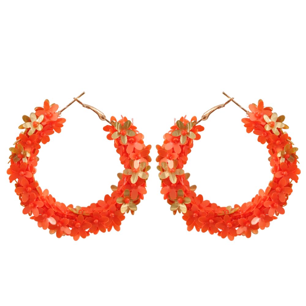 See full amazon price history chart for University Trendz Beaded Orange Floral Hoop Earrings for Women & Girls University Trendz Beaded Orange Floral Hoop Earrings for Women & Girls (B0CRWHN92H) Amazon Price History, Amazon Price Tracker