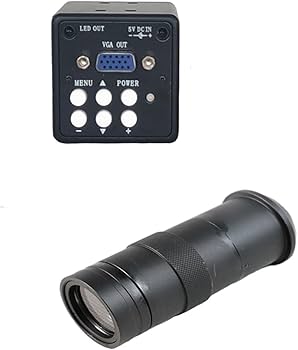 Amazon.co.jp: 顕微鏡レンズ、 1/3 インチ VGA 産業用ビデオデジタル