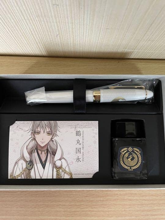 【未使用品】刀剣乱舞 万年筆 鶴丸国永 プレミアムバンダイ限定 刀剣乱舞-ONLINE-万年筆 鶴丸国永【プレミアムバンダイ限定】 | 刀剣