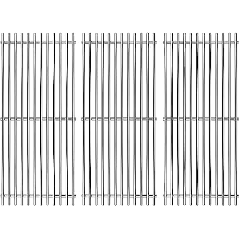 Shengyongh SS30NB (3-Pack) 18" Stainless Steel Cooking Grates Replacement Parts for AOG 30NB Grill Grates Grill Parts 30 30NBL 30NBT American Outdoor Grill 30-in Cooking Grid RJC32A RCS Cover