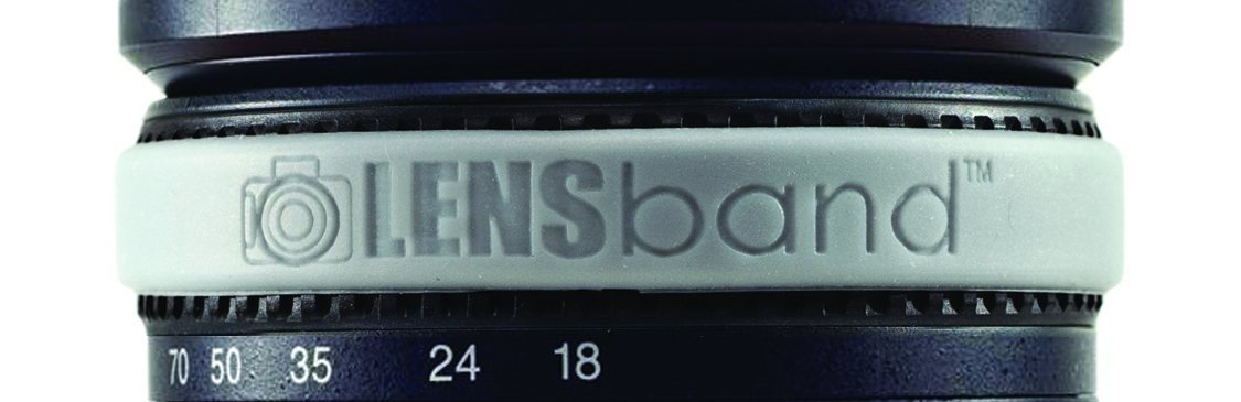 LensBand Mini Lens Band for All Compact and Micro 4/3 Lens Silver 784672923286