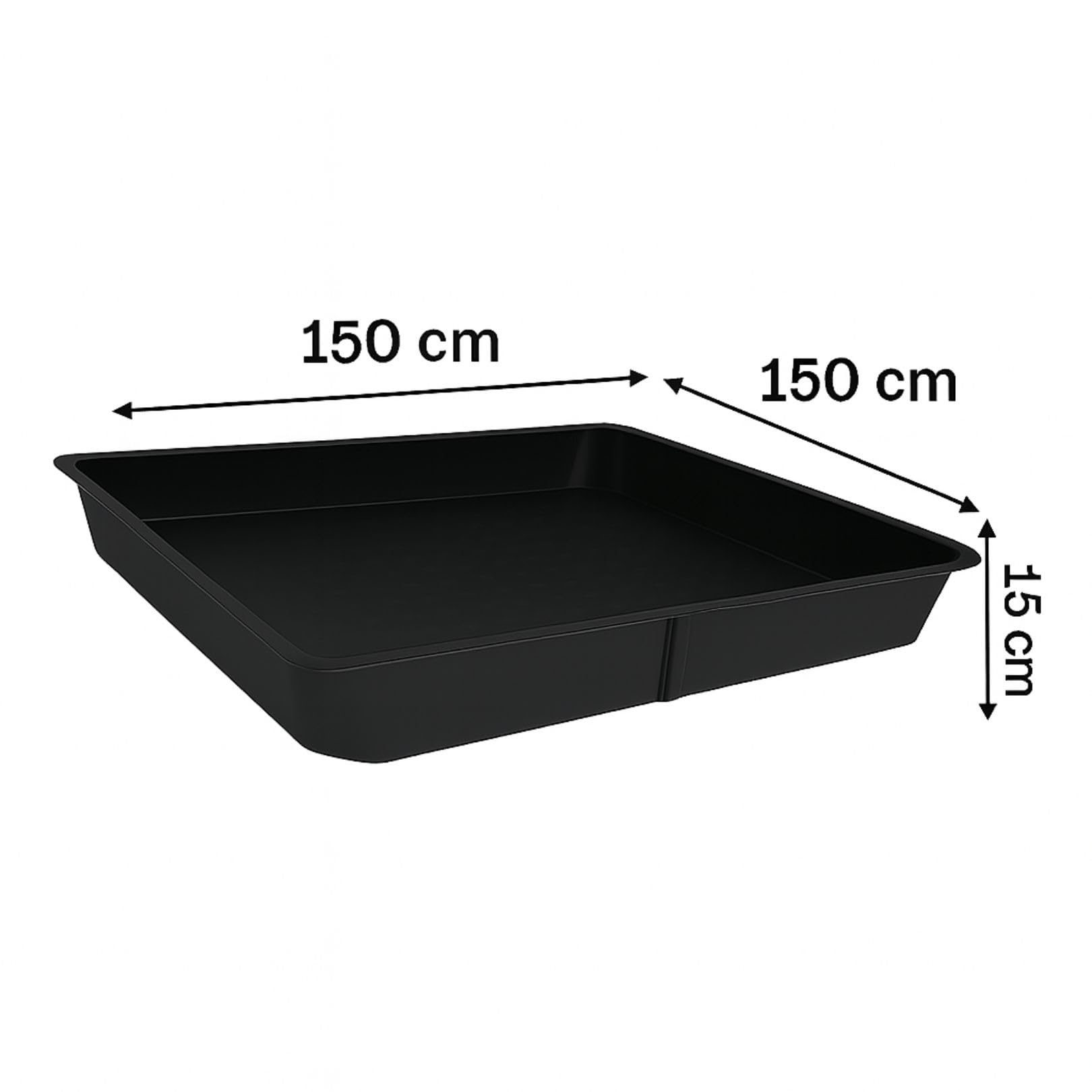 Weedness Kweekplaten – opvangbak 150×150×12 cm – waterdicht en duurzaam Weedness Kweekplaten – opvangbak 150×150×12 cm – waterdicht en duurzaam