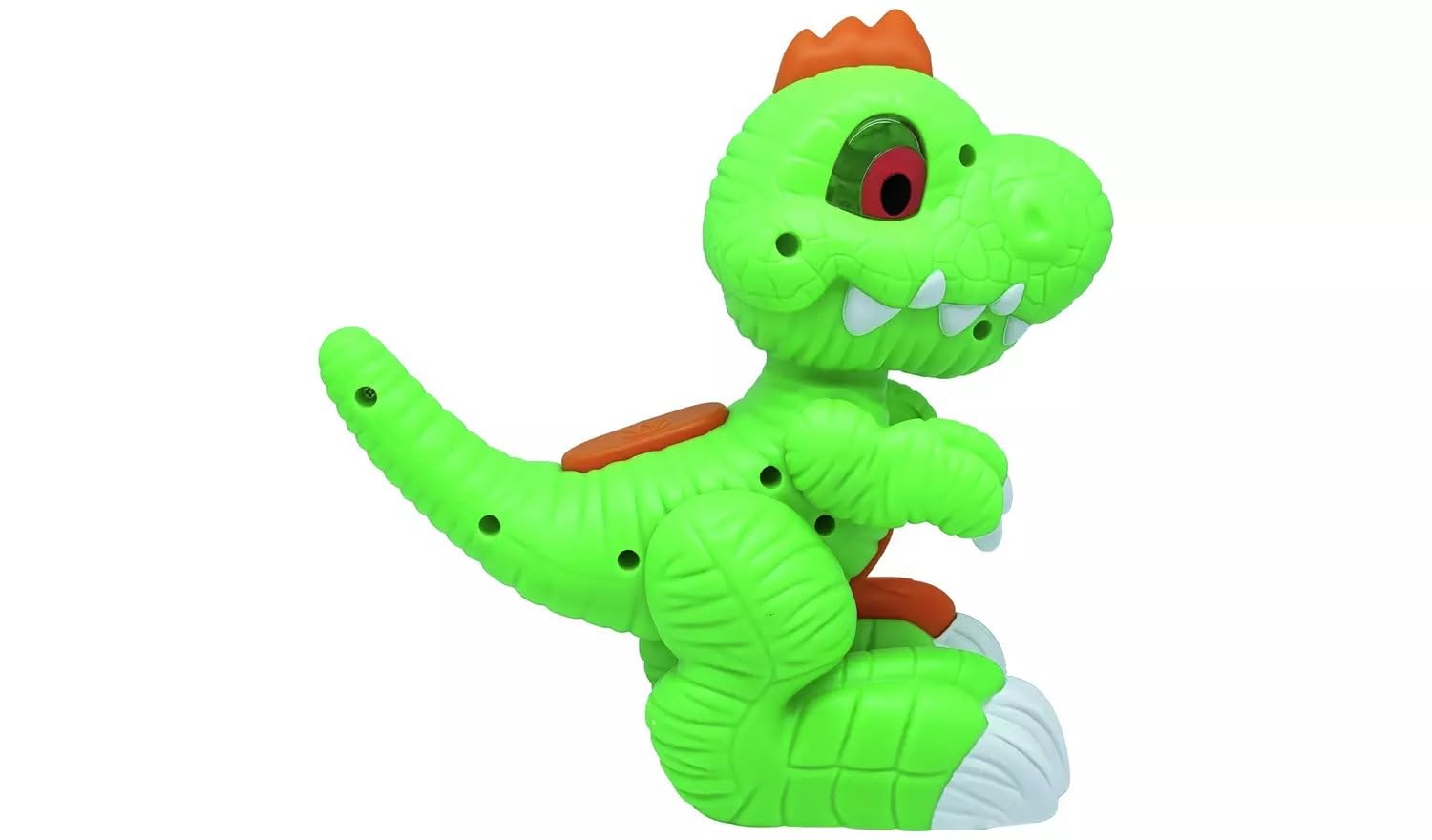 SEGOY Green Trevor Talk Back Dino This Interactive and T-Rex Is An Educational Toy Introducing Kids To Animal Sounds It Has Movable Arms - Image 3
