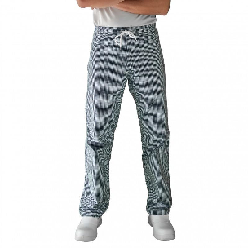 Carbonn - Pantaloni da cucina a piedi di gallina