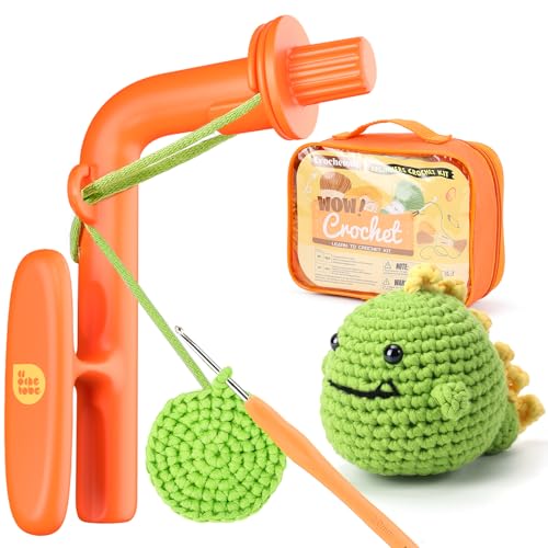 Support de crochet pour apprendre à crocheter facilement le cercle magique sans erreur