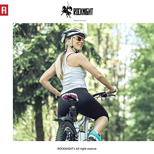 ROCKNIGHT Sport Cycling Sunglasses for Women Polarized UV Protection Pink Mirrored Sunglasses Outdoor Trendy Medium Head - Image 2