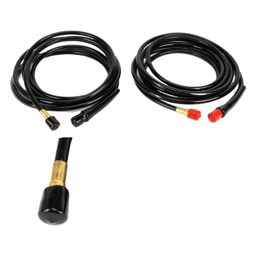 Outboard Hose Kit Compatible with Seastar Teleflex Hydraulic Steering Systems L10A HO5102(Black 16FT)
