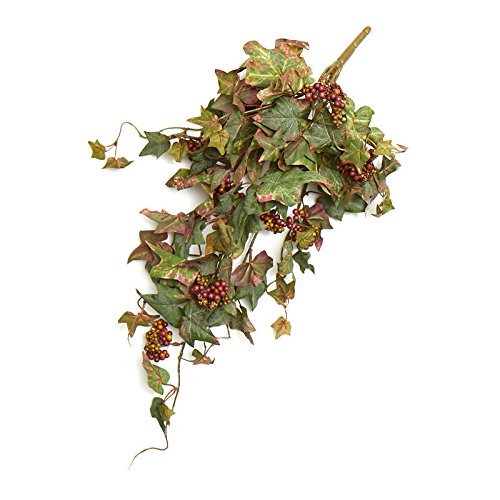 Buy Factory Direct Craft Cascading Poly Silk Ivy and Berry Bushes for
