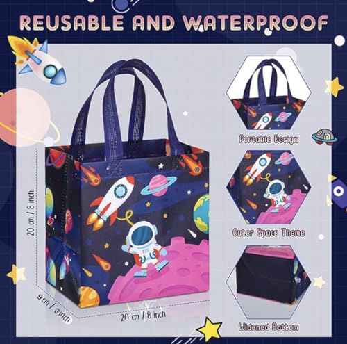 Image of Le Delite Space Astronaut Theme Stationery Gift Set - 7-Piece Combo with Diary, Pencil Box, Eraser, Pen, Pencil,Astronaut Display sipper Water Bottle & Gift Bag for Kids (Multicolor Combo)