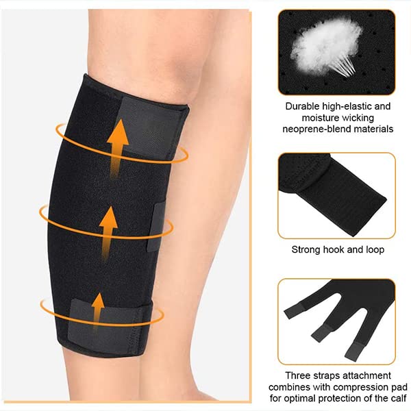 Zibuyu® Calf Sleeve Pain Relief Adjustable Shin Splint Calf Sleeve