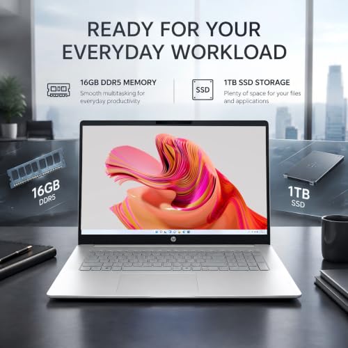 HP OmniBook 3 17.3" FHD Touchscreen Laptop, 16 GB DDR5, 1 TB SSD - image 5
