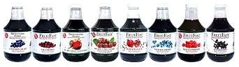 FruitFast Cranberry Juice Concentrate - (32 FL OZ) Unsweetened, 50 Brix Pure Concentrated Extract - 100% Cranberry, No Additives or Fillers