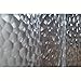 FOME 3D Effect Bathroom Curtain Water Cube Mold & Mildew Free Shower Curtain Shower Liner 100% EVA with Plastic Hooks (White)
