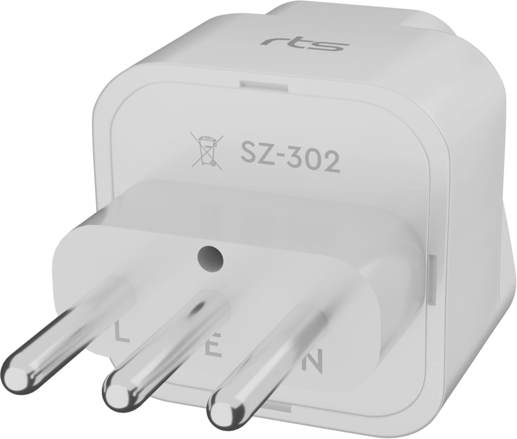 Rts India to Italy Plug Adapter Italy Plug Adapter Travel Adaptor Universal Travel Adapter Plug Type L Italian Converter Power Adapter for Chile/Rome/Ethiopia/Libya/Syria/Tunisia/Uruguay-image-7