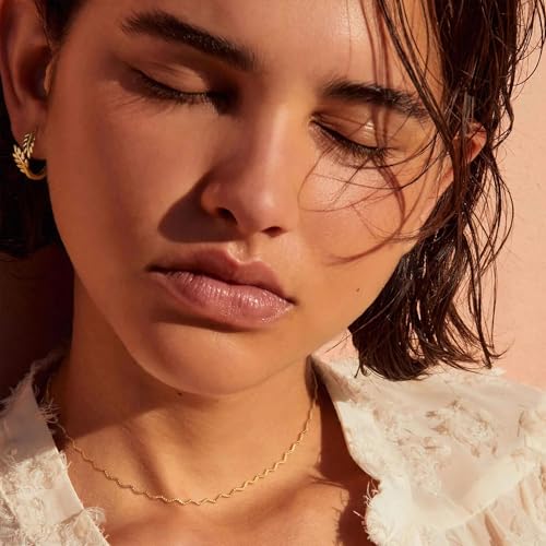 Huggie Hoop Earrings for Women Gold CZ Stud Earrings 14K Gold Filled Small Boho Huggie Earrings Hypoallergenic Piercing Hoops Jewelry3