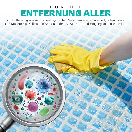 Poolreiniger well2wellness Randreiniger 3,0 Liter