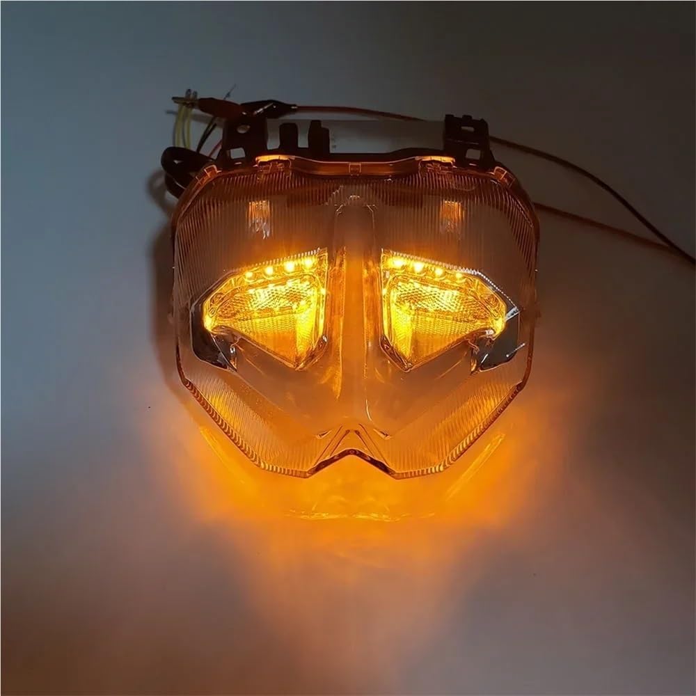 Moto Faros Freno Trasero​ Luz intermitente trasera LED integrada para