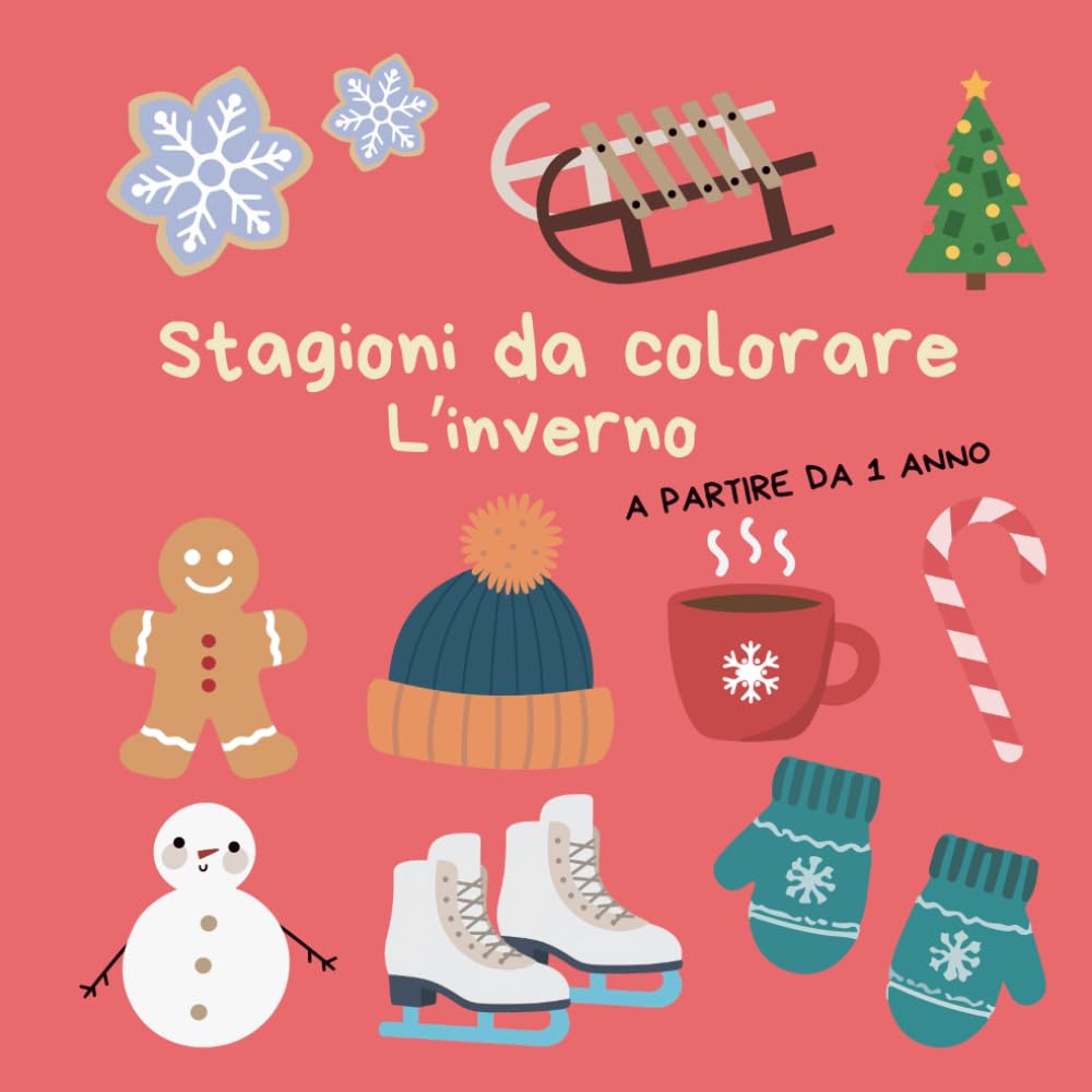 Stagioni da colorare L'inverno