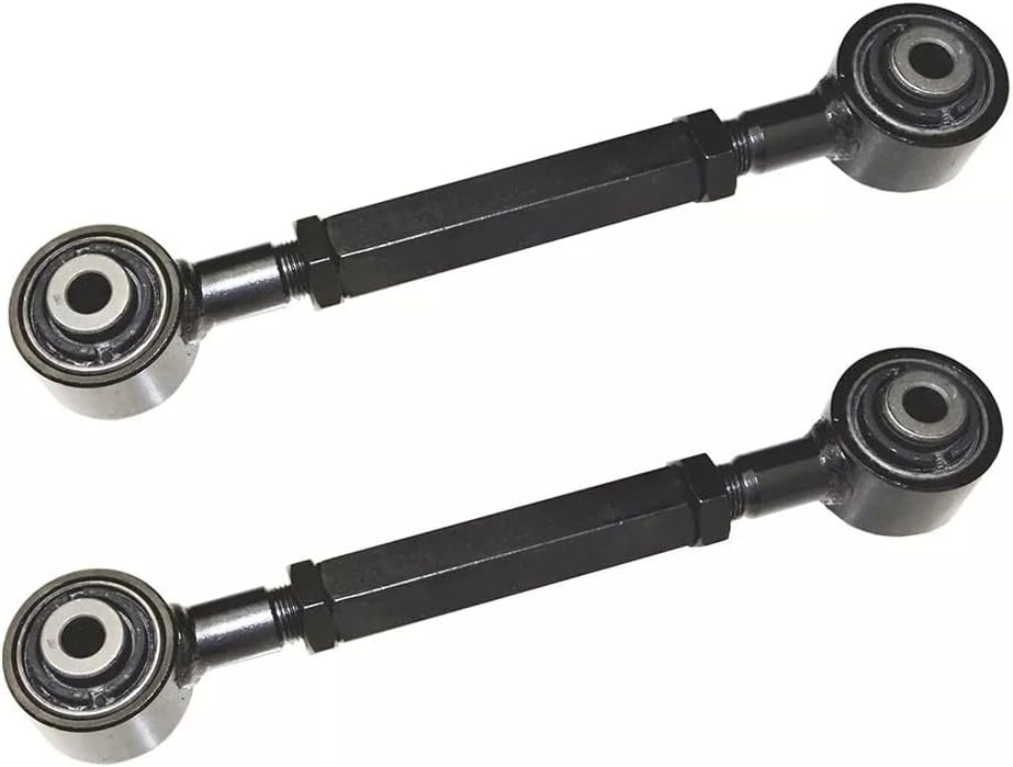 6Pcs Rear Left & Right Adjustable Camber & Toe Control Arms Kit Compatible with Honda Accord Crosstour 2008-2017 Compatible with Acura TL TSX TLX 2015-2020