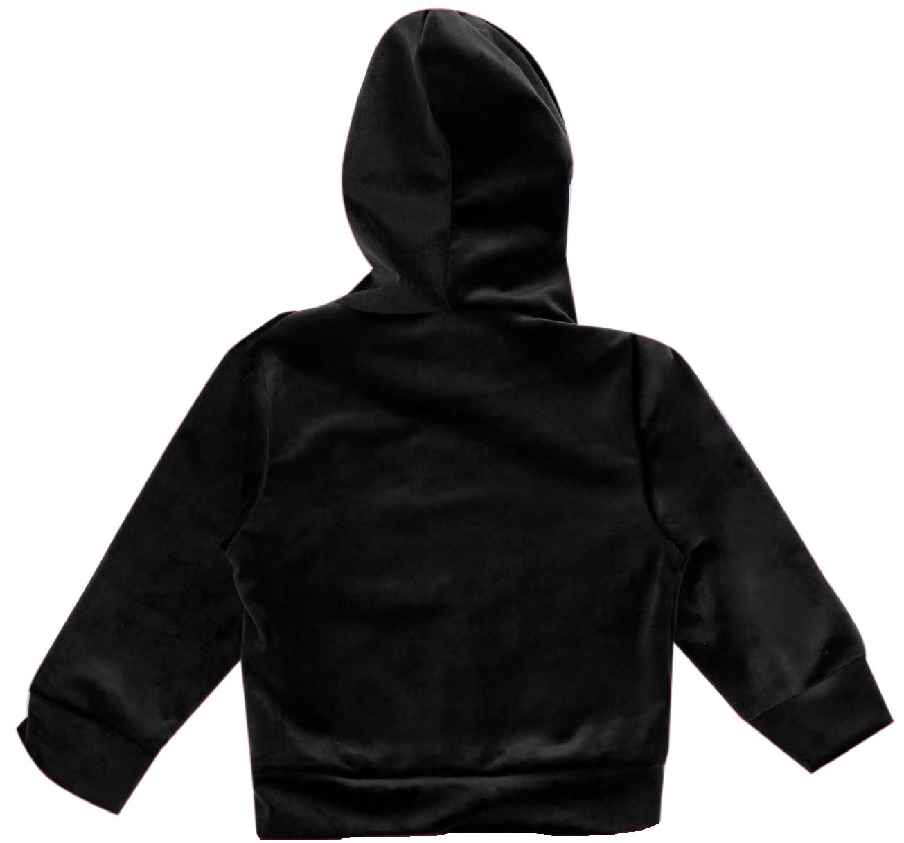 Icable Baby Girls Boys Super Soft Velvet Plain Sweatshirt Hooded