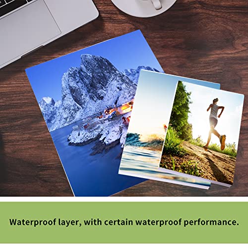 Image of LUNARM 110 Sheets Photo Paper, Glossy Photo Picture Printer Paper