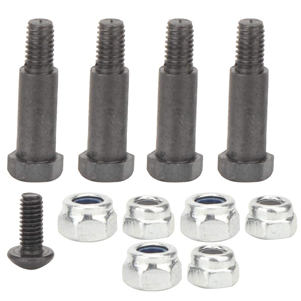 Blattfeder Hinten, RC Blattfeder Set RC Auto Stahl Hinterradaufhängung für schwere Beanspruchung hinten Blattfedersatz für 1/14 PKW LKW Truck