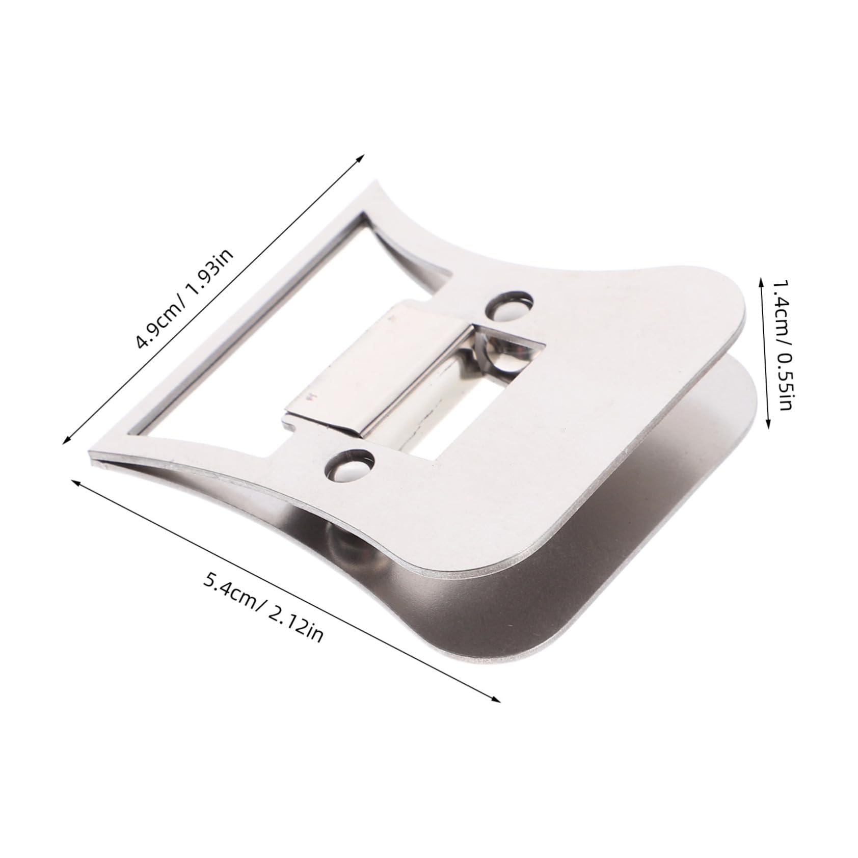 Abaodam Pinza di Ricambio per Fly Tying in Acciaio Inox, Morsetto Metallico