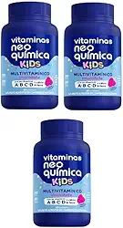 Kit 3 Vitamina Kids 60 Cápsulas - Neo Química