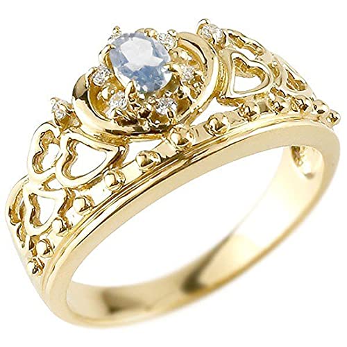 [�A�g���X] �w�� ���f�B�[�X 10�� �C�G���[�S�[���hk10 ���[���X�g�[��(�u���[) �_�C�������h �e�B�A�� 6���a���� ���L �����O 5��