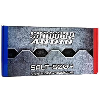 Sundown Audio Multi-Channel Full Range Class D Amplifier SALT-500.4