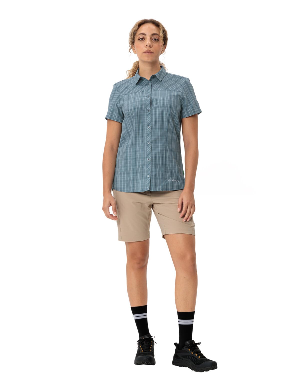 VAUDE Women's Tacun Shirt II, Damenbluse, Nordic blau, 42