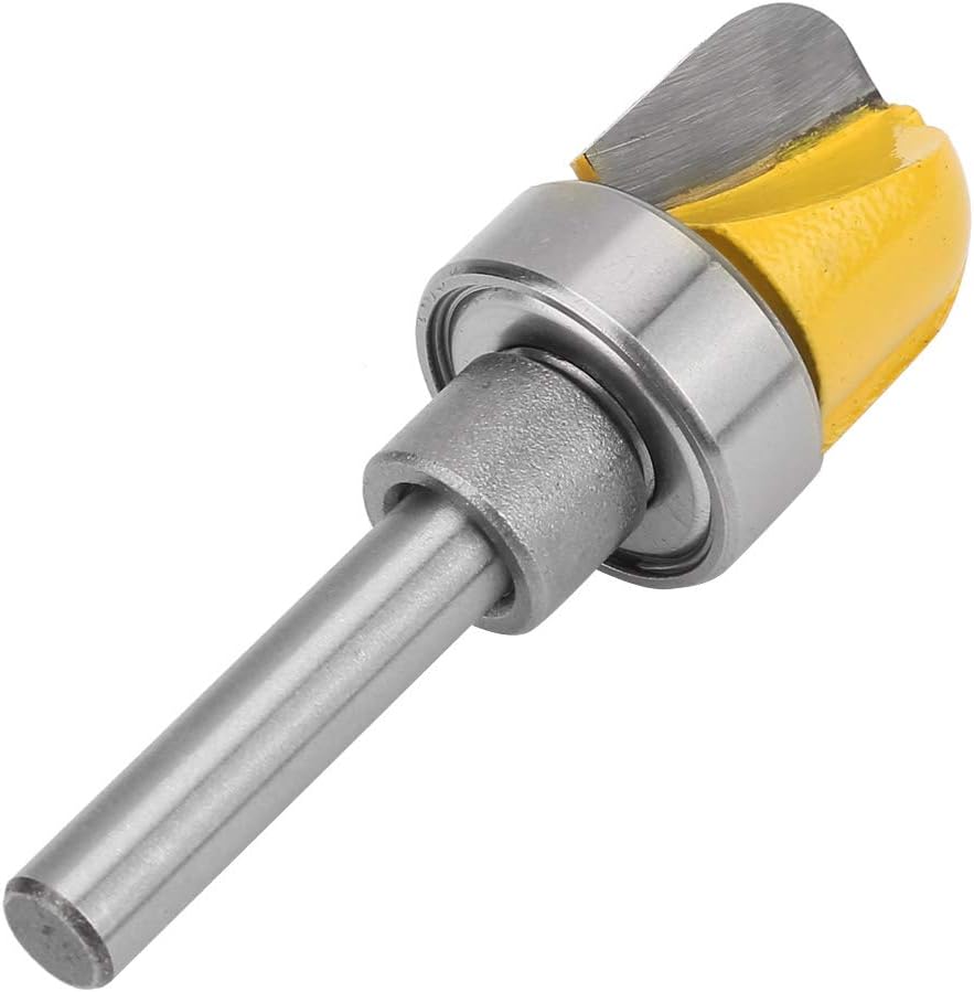1/4 Inch Shank Bowl and 3/4 Tray Template Router Bit,Woodwork Cutter, Cutter Woodworking Tool with 1/4-Inch Radius,Ideal for Solid Wood,etc
