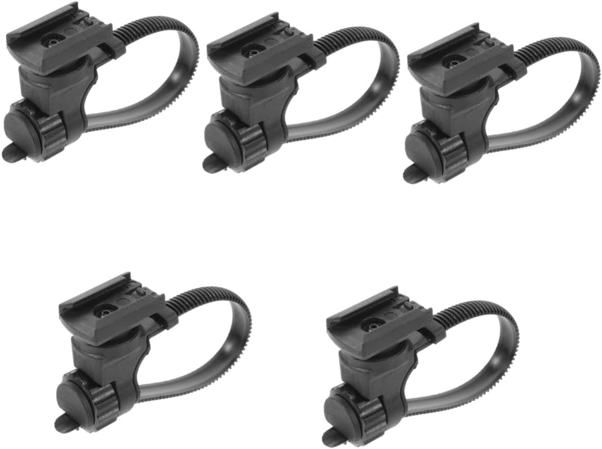 Toddmomy Bicycle Flashlight Bracket Holder Mount Torch Clamp Bike Front Outdoor Bike Flashlight Clip Bike