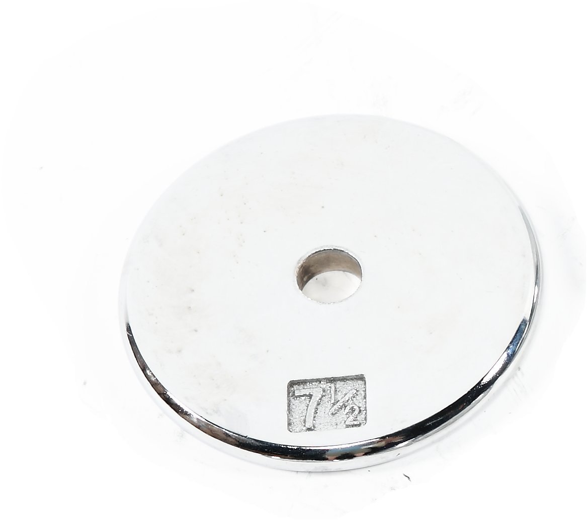 Ader 1'' Chrome Regular Weights Plates