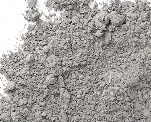 Matte Gray Iron Oxide Pigment Powder, Concrete Pigment, Grout Dye, Color Dye for Cement Epoxy Stucco Plaster Mortar Paint Coating- 5 Oz, Grey