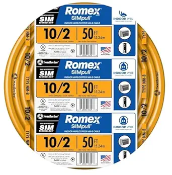 SouthWire 28829022 10/2WG NMB Wire 50-Foot