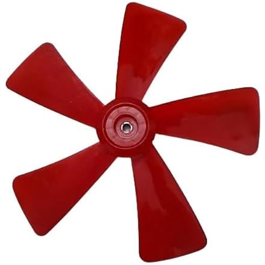 BHATI 5 Leaves ABS Plastic Cooler Fan Blade Clockwise Multi