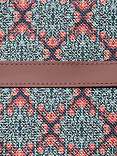 Image of ZOUK Urban Escape Bag | Stylish Vegan with Laptop Compartment, Trolley Sleeve & Anti-Theft Pocket |