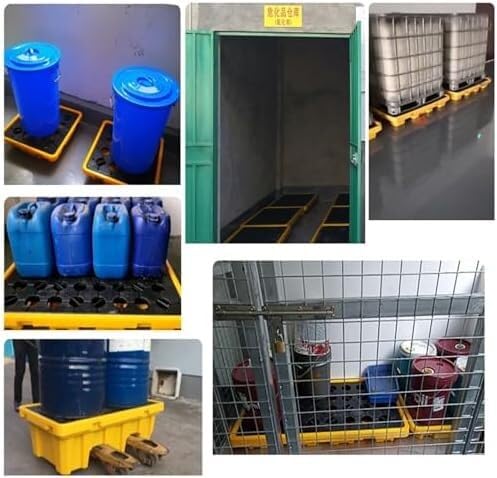 Plataformas para derrames de petróleo modulares y apilables de retención industrial 4