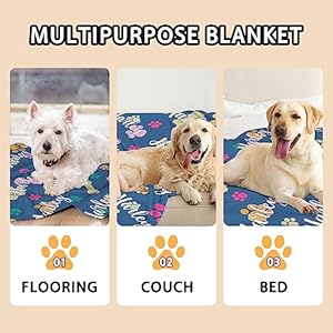 Personalized-Dog-Blanket-for-Large-Small-Medium-Dog-Custom-Your-Pet-Name-Custom-Dog-Blanket-with-Paw-Bone-Prints-Puppy-Essentials-Pubby-Blanket-Dog-Blanket-for-Bed-Kennel - Cucciolini Doodles Personalized-Dog-Blanket-for-Large-Small-Medium-Dog-Custom-Your-Pet-Name-Custom-Dog-Blanket-with-Paw-Bone-Prints-Puppy-Essentials-Pubby-Blanket-Dog-Blanket-for-Bed-Kennel