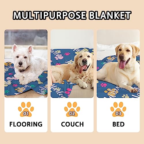 Personalized-Dog-Blanket-for-Large-Small-Medium-Dog-Custom-Your-Pet-Name-Custom-Dog-Blanket-with-Paw-Bone-Prints-Puppy-Essentials-Pubby-Blanket-Dog-Blanket-for-Bed-Kennel - Cucciolini Doodles Personalized-Dog-Blanket-for-Large-Small-Medium-Dog-Custom-Your-Pet-Name-Custom-Dog-Blanket-with-Paw-Bone-Prints-Puppy-Essentials-Pubby-Blanket-Dog-Blanket-for-Bed-Kennel