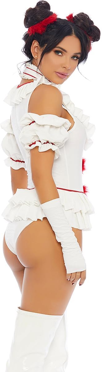 Forplay womens Let's Play a Game Sexy Movie Clown Character Costume