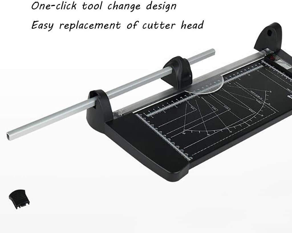 Taglierina per carta, taglierina per carta A4, Heavy-Duty Guillotine Paper Cutter - A2, A3, A4 Sliding Cutting Tool for Precision Trimming