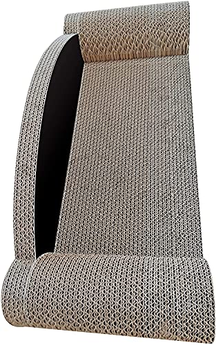 Tapis de grattage pour chat en sisal horizontal de haute densité durable - 5