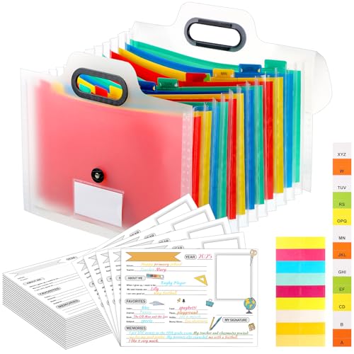 Motipuns School Memory Box K-12 Memory Book Photo Album Xmas