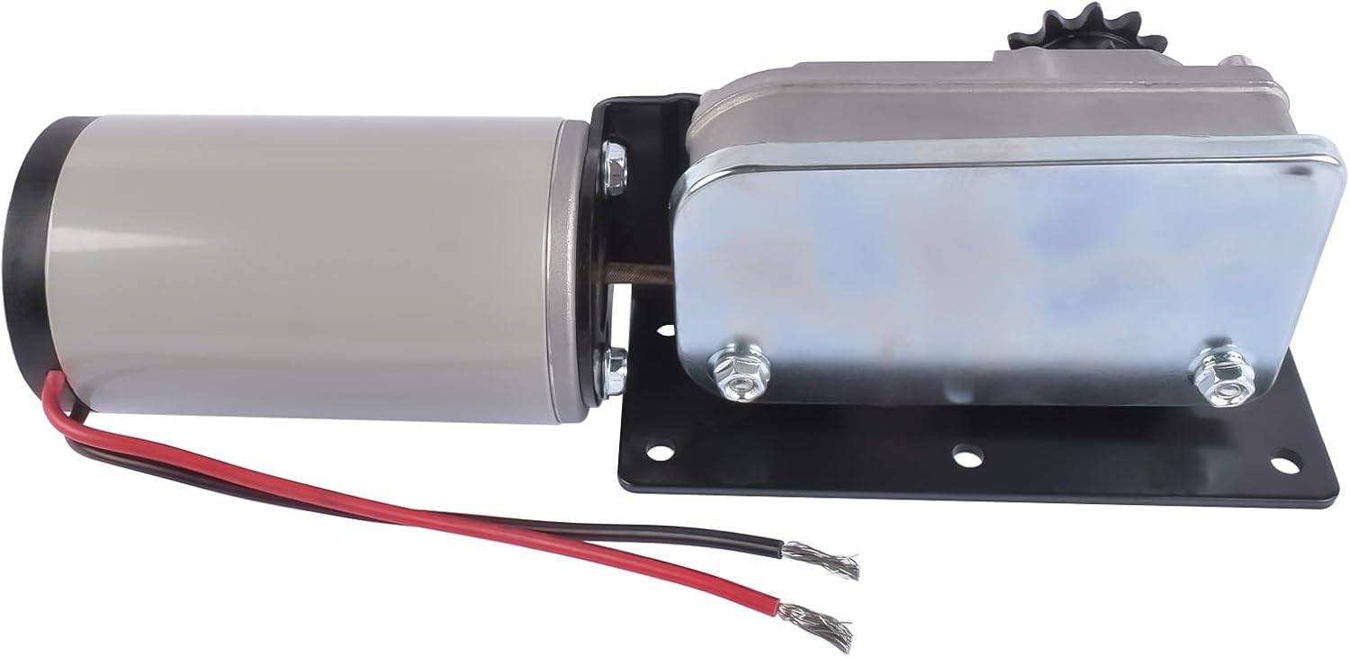 Slide Out Gear Box and Motor Assembly Replacement for RV Trailers Cable Driven Room System 225008 R25076-1