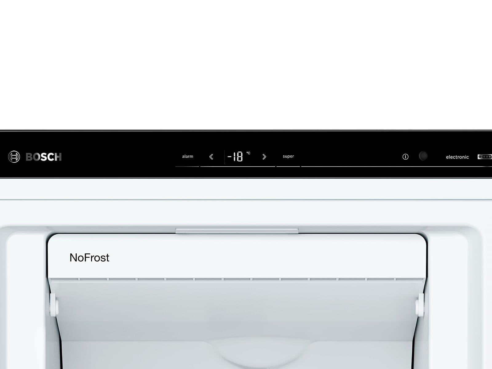 Bosch GSN58AWDP Serie 6 - Congelador XXL (191 x 70 cm, extraancho, 365 L, no se descongela de nuevo, iluminación LED, iluminación uniforme, espacio para grandes alimentos congelados), color blanco